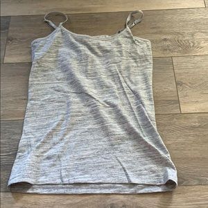 Gray Justice Tank W Built-in Support